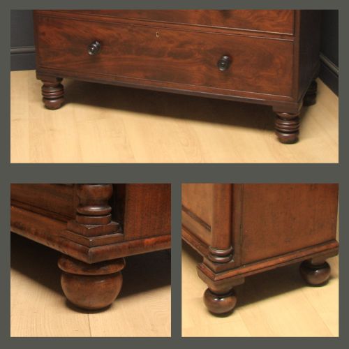 Turned / Bun Feet example