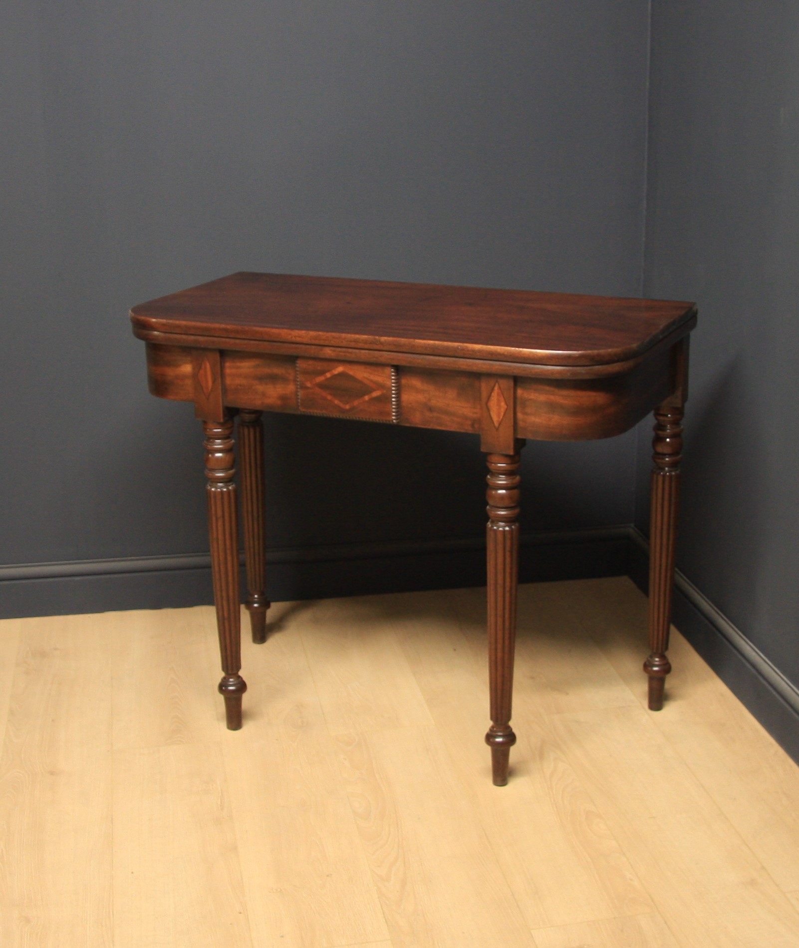 Sample Georgian Mahogany Tea Table